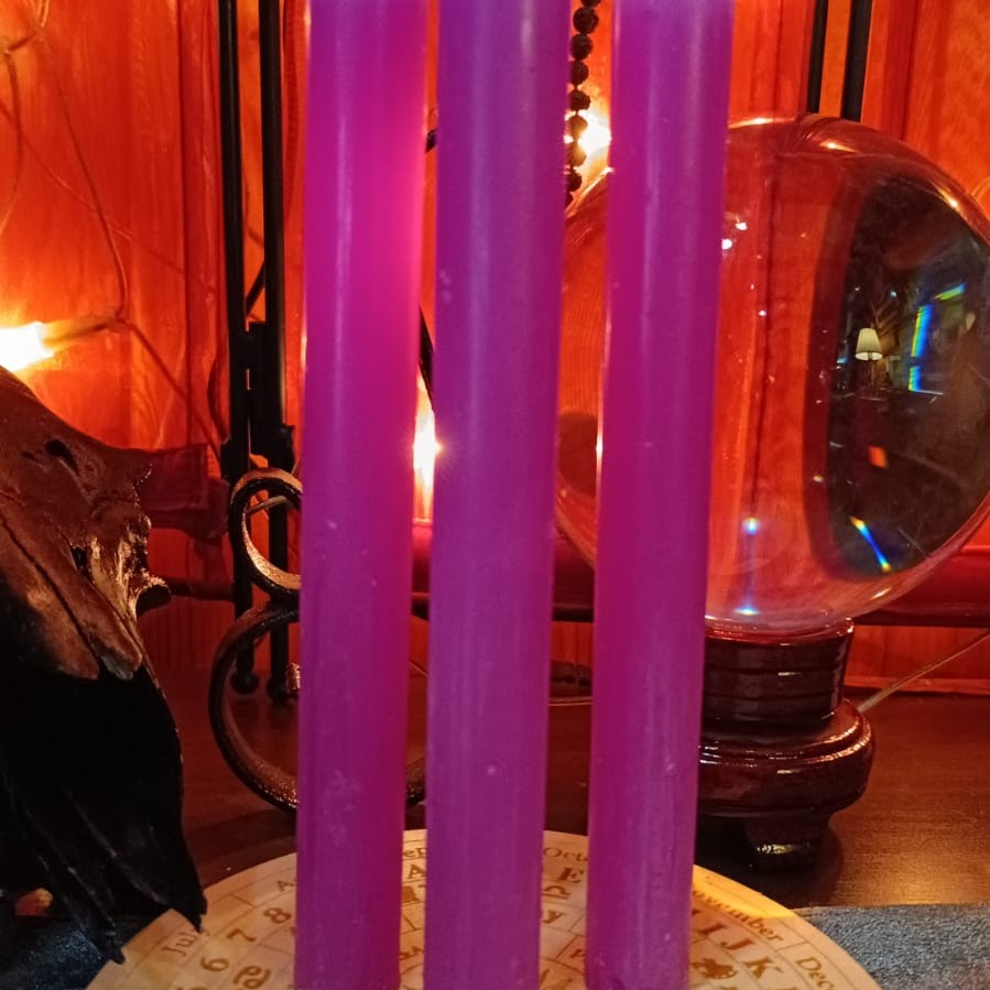 Brahma Tienda Esoterica Velas lilas