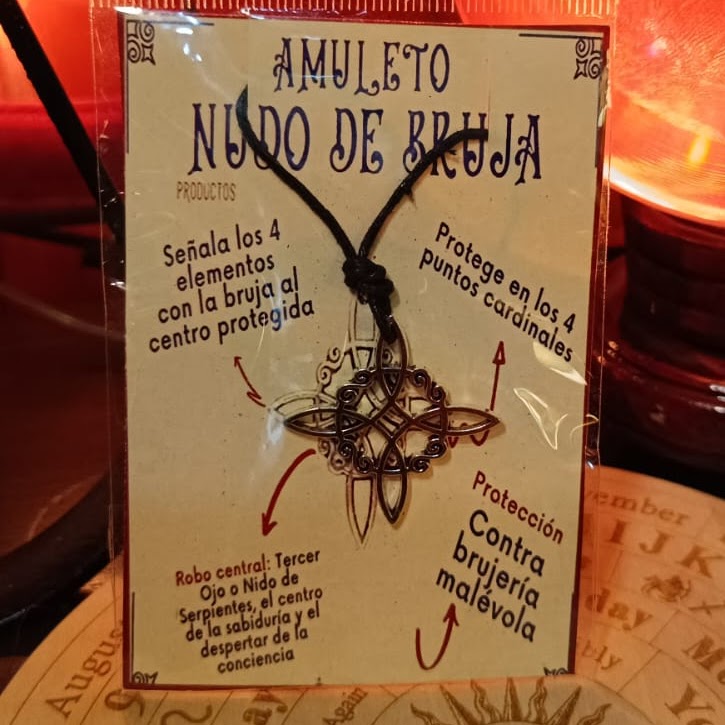 Brahma Tienda Esoterica NUDO DE BRUJA ACERO