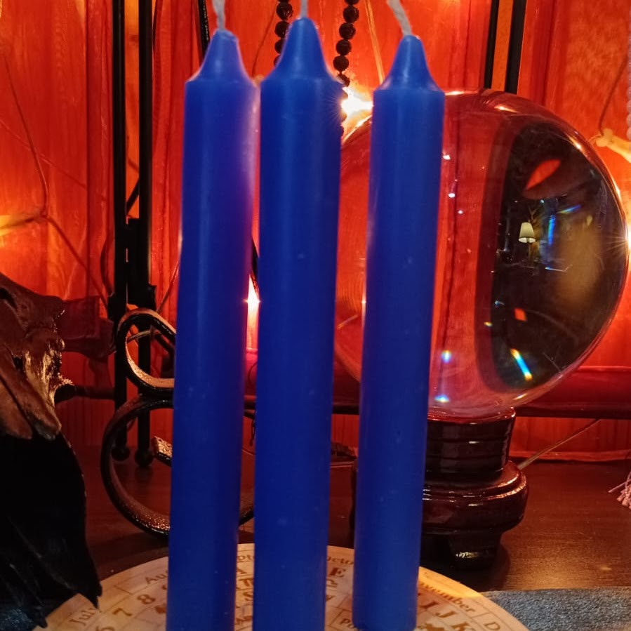 Brahma Tienda Esoterica Velas azules