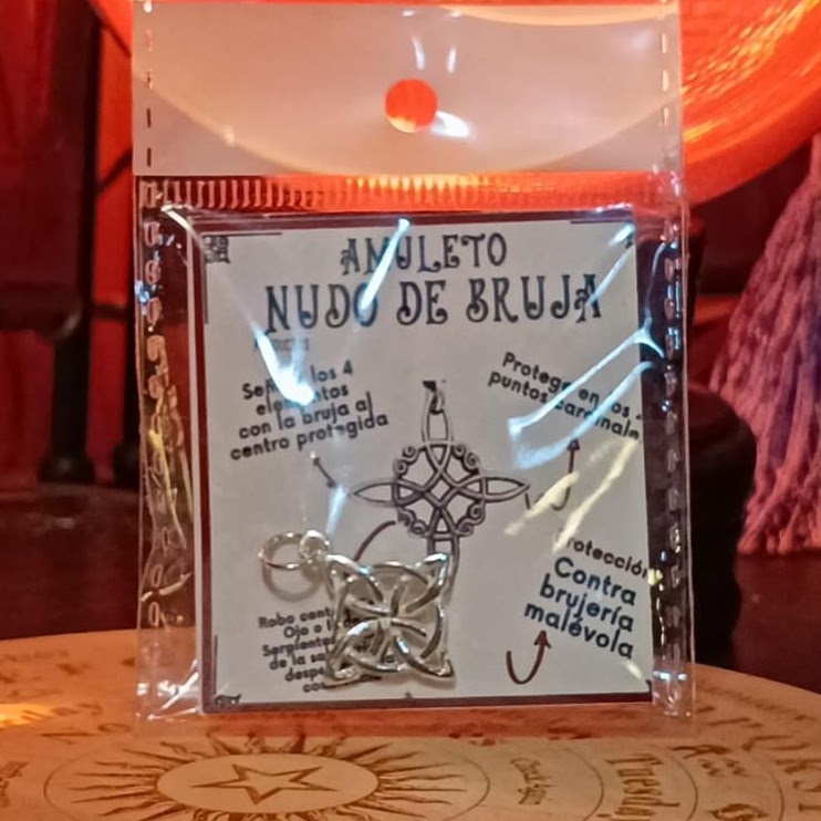 Brahma Tienda Esoterica NUDO DE BRUJA PLATA